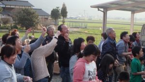 佐賀県武雄市餅投げ